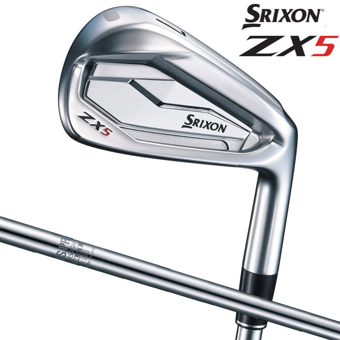 ダンロップ(DUNLOP) スリクソン ZX5 アイアンセット 6本(5〜9,PW) N.S.PRO 950GH DST スチールシャフト 右利き SRIXON 日本正規品