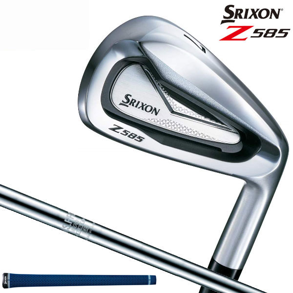 スリクソン Z585 アプローチウェッジ サンドウェッジ AW SW N.S.PRO 950GH DST スチールシャフト SRIXON ダンロップ カスタム ブルーグリップ