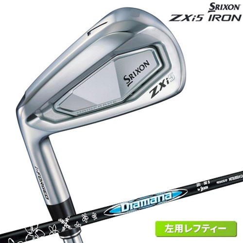 ダンロップ(DUNLOP) スリクソン ZXi5 アイアンセット 6本 レフティ 左利き用【カタログ純正シャフト装..
