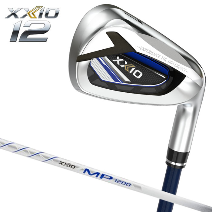 ゼクシオ12 XXIO12 ゼクシオ トゥエルブ アイアンセット 5本( 6〜9 PW) ネイビー MP1200カーボンシャフト DUNLOP ダンロップ