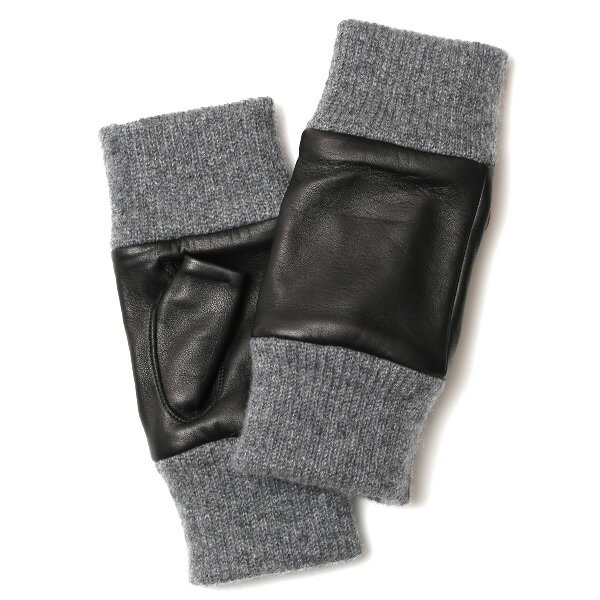 手袋 レディース 本革 カシミヤ裏地 フィンガーレス 防寒 革手袋 日本製 ブランド ブラック 黒 黒色 スマホ タッチパネル 操作可能 女性 通勤 ビジネス プレゼント 化粧箱付き おしゃれ 高級 KURODA(クロダ)