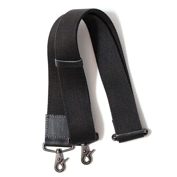 WONDER BAGGAGE(ワンダーバゲージ) ショルダーテープ acrylic ブラック 黒 黒色