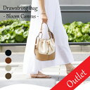 P10倍！＜4月24日限定＞巾着ミニショルダーバッグ【Bloom Canvas ブルーム キャンバス】【Outlet アウトレット】ショルダーバッグ/ショルダー/レディースバッグ/レディース/ミニショルダー/ミニバッグ/巾着バッグ