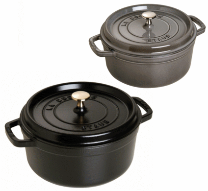 【国内正規品】ストウブ staub ピコココット ラウンド サイズ 22cm　日本語説明書兼レシピ付