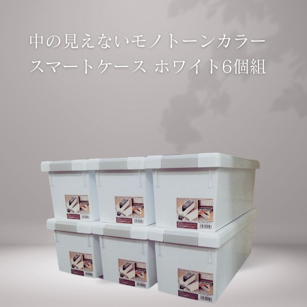 中身が透けて見えない!!【6個】CD・DVD収納ケース スマートケース CD・DVD 6個セット ホワイト グリーンパル cd dvd 収納 ケース