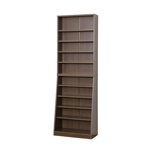 本棚大容量 大容量ホームシェルフ W60 W60×D29.5（17）×H180cm クロシオ