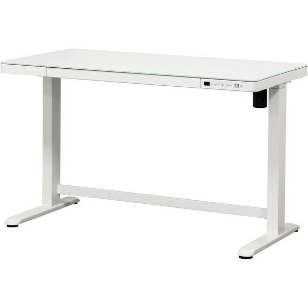 クロシオ 17051 ホワイト [電動昇降デスク (メモリー機能付)]