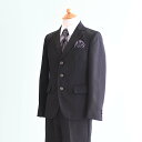 【レンタル】子供服 フォーマル レンタル 男の子【FB0120】【140/半ズボン】【黒/ストライプ】【MICHIKO LONDON】男の子 子供 スーツ レンタル/入学式/卒業式/卒園式/七五三/お呼ばれ/結婚式/冠婚葬祭/お受験服