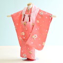 【レンタル】七五三 着物 3歳 女の子 フルセット レンタル【030072】【ピンク/桜・まり】七五三 レンタル 3歳/三歳/3才/女児/753/激安/格安
