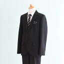 【レンタル】子供服 フォーマル レンタル 男の子【FB0190】【160】【黒】【BASIC STYLE WEAR ベーシックスタイルウェア】男の子 子供 スーツ レンタル/入学式/卒業式/卒園式/七五三/お呼ばれ/結婚式/冠婚葬祭/お受験服/激安/格安