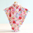 【レンタル】七五三 着物 3歳 女の子 フルセット レンタル【030139】【水色・白/花・桜】七五三 レンタル 3歳/三歳/3才/女児/753/激安/格安