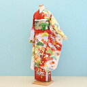 【レンタル】振袖レンタル 成人式 フルセット【FS0121】【朱/松・竹・梅・古典】