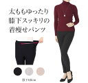 1日中はいても疲れない のびのび テーパード パンツ レディース 春 レーヨン74% 【 太ももゆったり膝下スッキリ ストレッチパンツ ウエストゴム ゴムズボン...