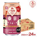 ハイボール ご当地シリーズ 東京ハイボール しそ梅風味 350ml 24本 梅ハイ 合同酒精 送料無料