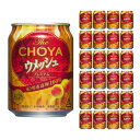 【5/9 20:00〜5/16 1:59 エントリーでP5倍】チョーヤ梅酒 ザ・チョーヤ ウメッシュ 250ml 24本 梅酒 送料無料 取り寄せ品