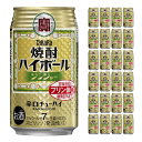 宝酒造 タカラ 焼酎ハイボール ジンジャー 350ml 24本 チューハイ 送料無料 取り寄せ品