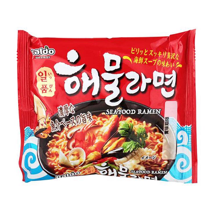 韓国 PALDO パルド 一品海鮮ラーメン 120g 20袋 インスタント麺 パルド シャイン・オリエンタル・トレーディング 送料無料 2