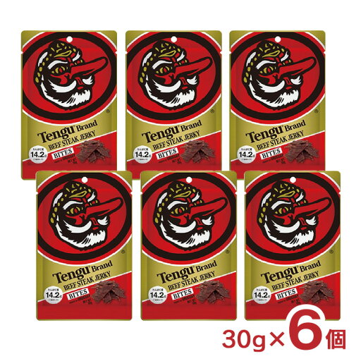 おつまみ ジャーキー テング ビーフステーキジャーキー バイツ レギュラー 30g 6個 天狗 家飲み アウトドア メール便 ゆうパケット 鈴商 送料無料 おつまみ ジャーキー テング ビーフステーキジャーキー バイツ レギュラー 30g 6個 天狗 家飲み アウトドア メール便 ゆうパケット 鈴商 送料無料