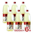 味醂 本みりん 創 SOU 割烹本みりん 1800ml 6本 大容量 キッコーマン食品 マンジョウ 送料無料