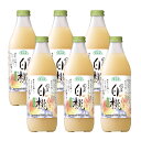 順造選 国産白桃 1000ml 6本 (1ケース) マルカイ 送料無料 取り寄せ品(4)
