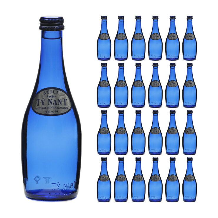 カルシウムとマグネシウムの比率2：1の理想的なバランス。 デザイン大賞にも輝いたコバルトブルーのボトルはインテリア商品としても人気です。 商品説明 商品名 ティナント (無炭酸) Glass 330ml 内容量 330ml×24本 (1ケー...