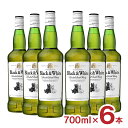 ウイスキー スコッチ ブラック&ホワイト スコッチ 700ml 6本 ブレンデッド スコットランド 送料無料 ブラックアンドホワイト
