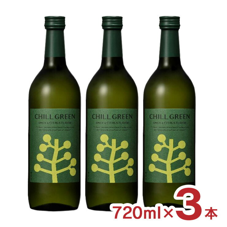 ļ¤  ܳʾ CHILL GREEN spicy&citrus 25 720ml 3 륰꡼  ܥ˥ ...