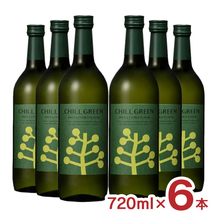 楽天東京酒粋濱田酒造 焼酎 本格焼酎 CHILL GREEN spicy&citrus 25度 720ml 6本 チルグリーン 麦焼酎 ボタニカル スパイシー 送料無料