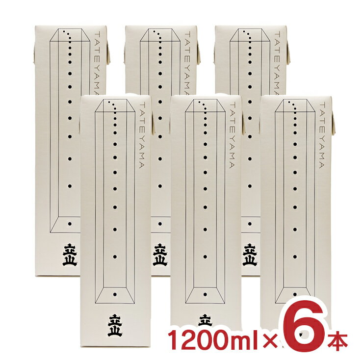 立山 特別本醸造立山 パック 1200ml 6本 富山 日本酒 地酒 立山酒造 送料無料のサムネイル
