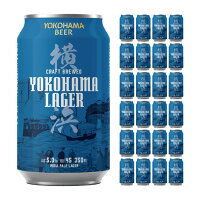 【4/24 20:00～4/27 9:59店舗内3倍P】クラフトビール 地ビール 横浜ラガー 350ml 24 缶 横浜ビール 送料無料 取り寄せ品