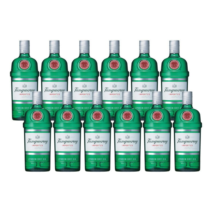 【10/4 20:00〜10/9 01:59 エントリーでP5倍】キリン タンカレー ロンドン ドライジン 47.3度 750ml 12本 1ケース 取り寄せ品 送料無料