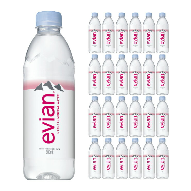 ӥ  ߥͥ륦 500ml 24 ƣ evian ſ ͢  ̵