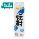 東亜酒造 スーパーセイカ パック 20度 1.8L 1本 甲類焼酎 〈あわせ買い対象商品〉