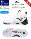 ミズノ mizuno バレーボール シューズ メンズ レディース ウエーブモーメンタム 2 MID ミドルカット V1GA211709 白 バレーボールシューズ バレーシューズ