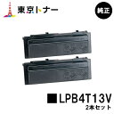 楽天東京トナーショップ 楽天市場店エプソン（EPSON）用 環境推進トナー LPB4T13Vお得な2本セット【純正品】【送料無料】【LP-S310】