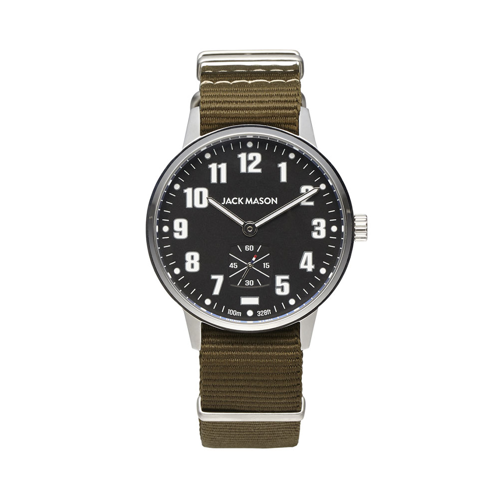 公式 ジャックメイソン 腕時計 JACK MASON FIELD フィールド JM-F401-003 CAMP キャンプ メンズ レディース クオーツ NATOナイロンベルト 日本製ムーブメント ステンレススチールケース 10気圧防水 男性 女性 ギフト 贈り物