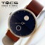 TACS ӻ ǥ  ˥å  TACS DAY&NIGHT TS1602C å ǥɥʥ 쥶٥ ץ٥ ʥ  1 41mm ֥饦 BROWN ץ ǥ󥦥å ֥  ƥ ե  å