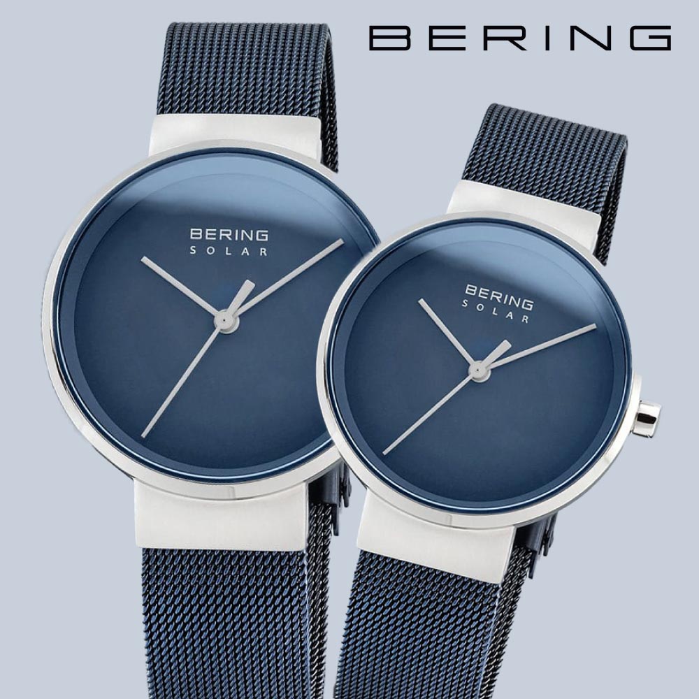 ベーリング 腕時計 レディース ペアウォッチ 2本セット BERING ベーリング 腕時計 レディース メンズ BERING SCANDINAVIAN SOLAR 14331-307 14339-307 ベアウォッチ お揃い ソーラー ウォッチ ステンレス アナログ 31mm 39mm ギフト 男性 女性 カップル 記念日 プレゼント おすすめ