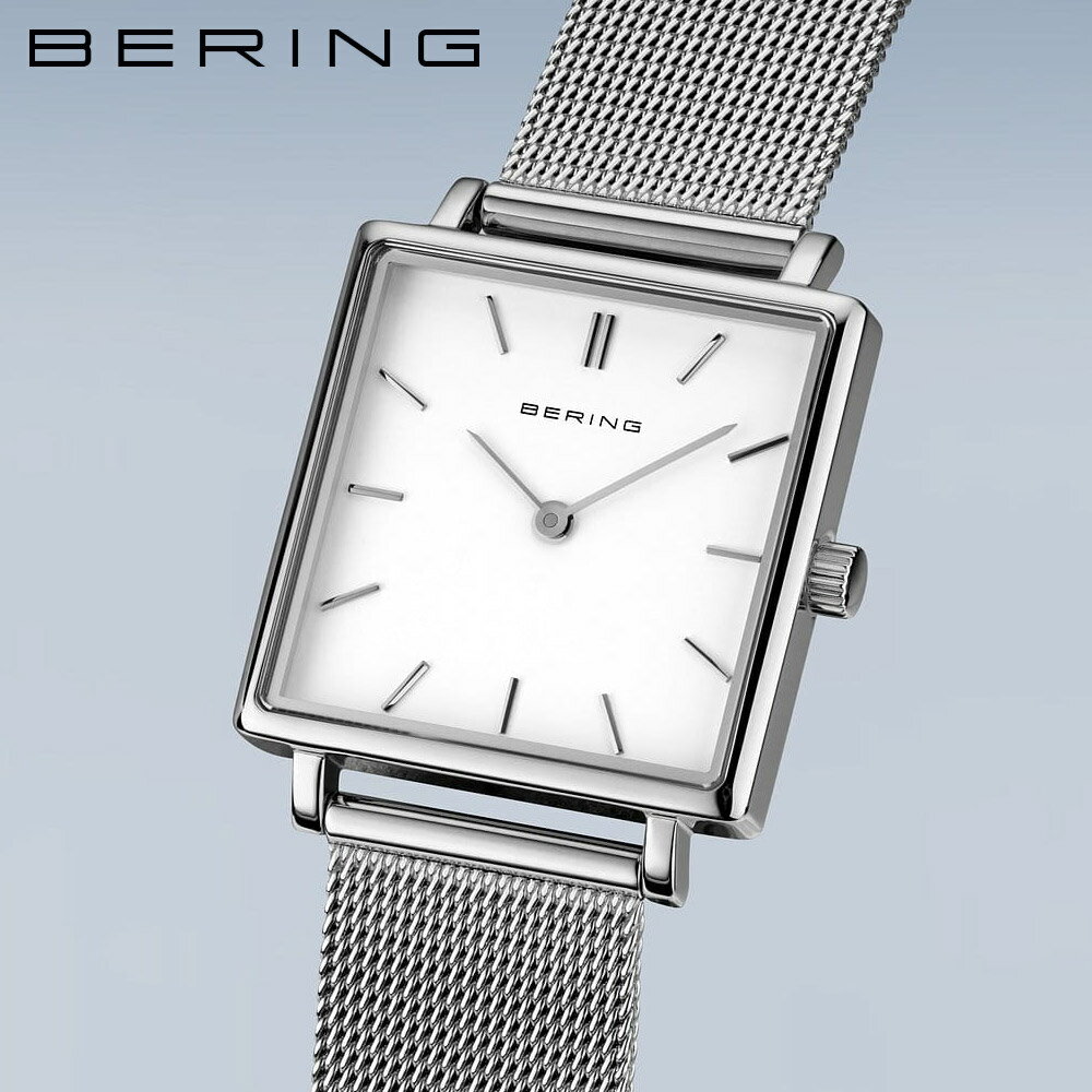 楽天東京ウォッチスタイルBERING ベーリング 腕時計 レディース BERING Ladies Classic Collection 18226-004 ベーリング クラシックコレクション ウォッチ クォーツ ブランド 時計 ステンレス メッシュ アナログ ベーリング スクエア 四角 正規品 ギフト TWS 東京ウォッチスタイル