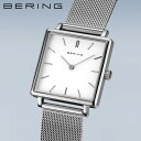 BERING ベーリング 腕時計 レディース BERING Ladies Classic Collection 18226-004 ベーリング クラシックコレクション ウォッチ クォーツ ブランド 時計 ステンレス メッシュ アナログ ベーリング スクエア 四角 正規品 ギフト TWS 東京ウォッチスタイル