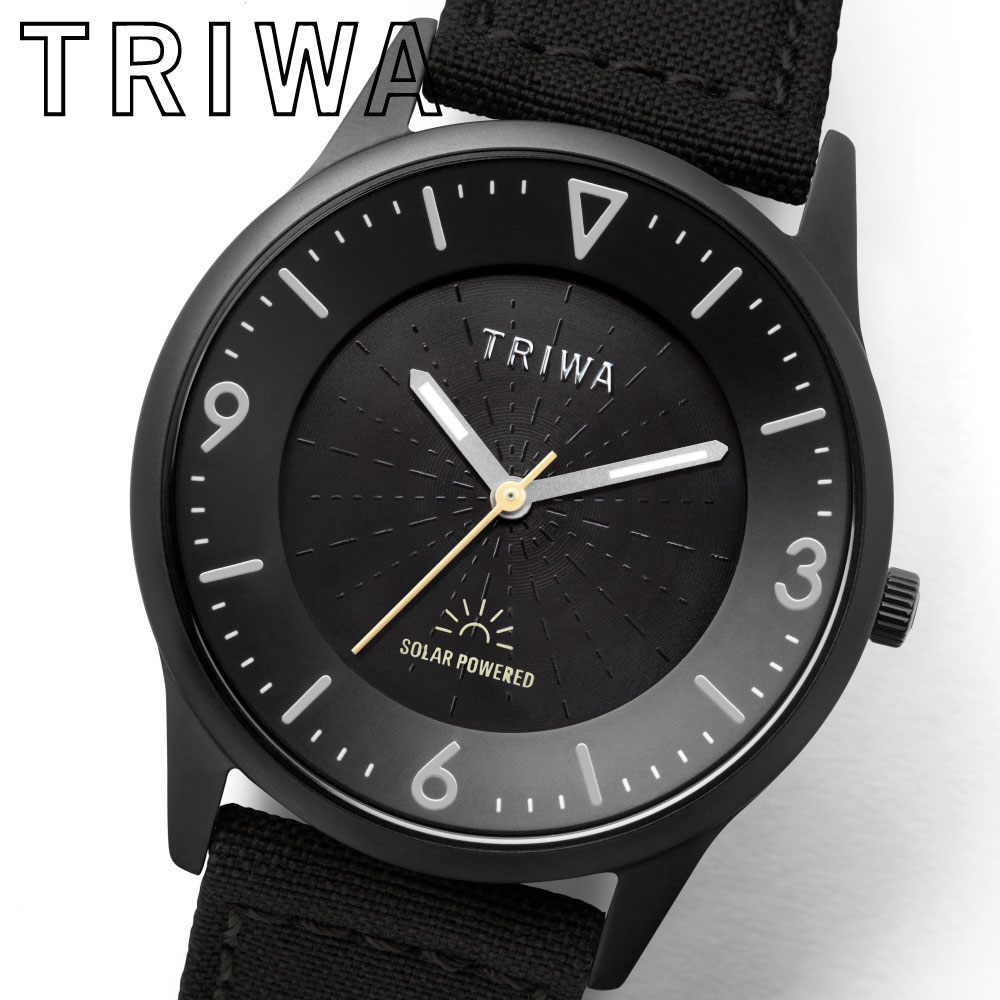 トリワ TRIWA 腕時計 メンズ TRIWA TIME FOR SOLAR SOL102-CL080112 トリワ タイムフォーソーラー リサイクルキャンバス 38mm 3針 アナログ キャンバスベルト ミリタリーウォッチ ソーラーウォッチ ユニセックス ブランド 時計 ギフト 男性 電池不要 ソーラー腕時計 正規品