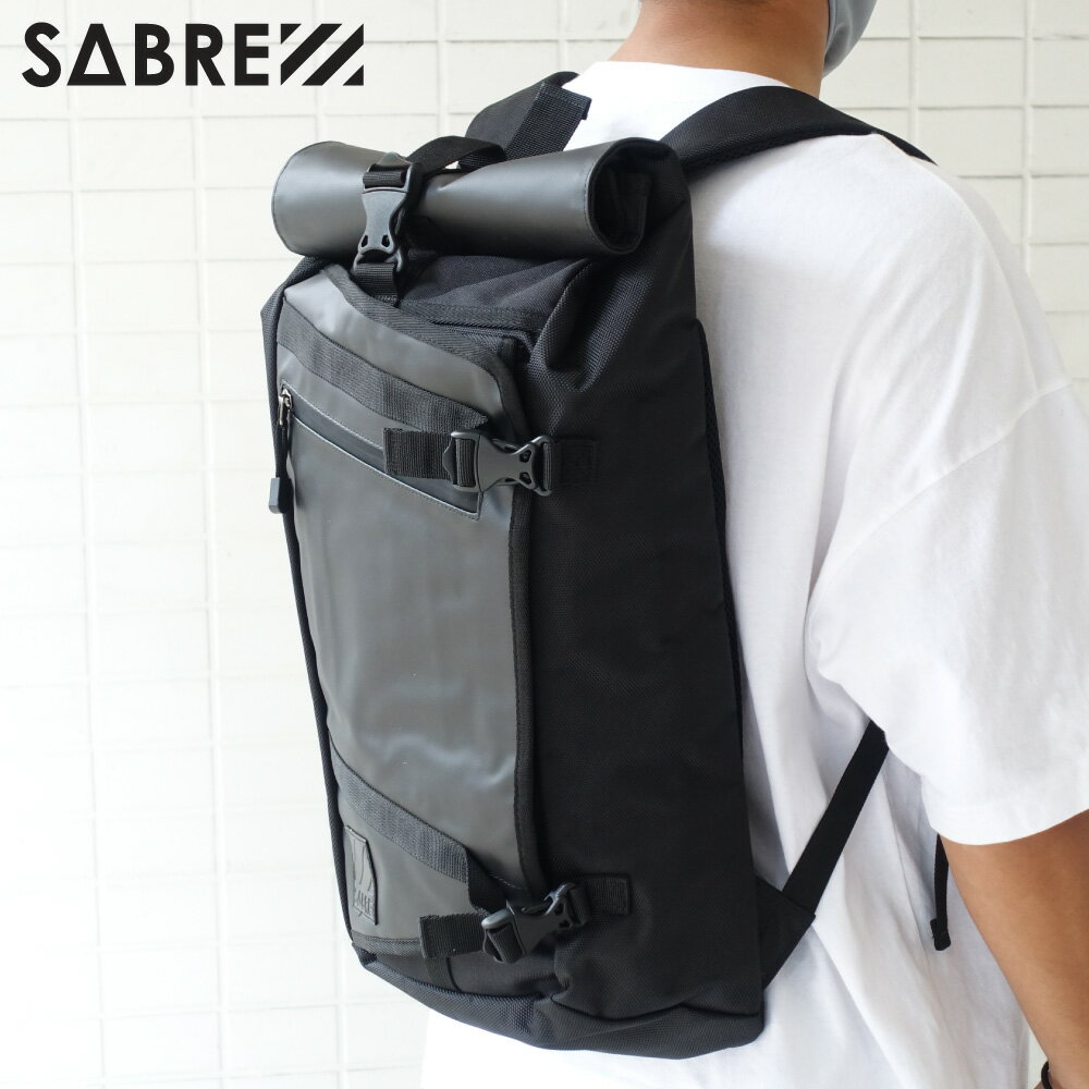 SABRE リュック セイバー バッグ リュックサック バックパック SVAC1234BK MANEUVER2 BP ALL BLACK ブラック 大容量 大きいサイズ メンズ デイパック セイバー 鞄 かばん カジュアル アウトドア 旅行 正規品