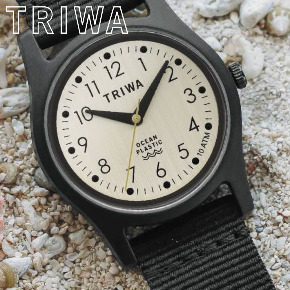 トリワ TRIWA 腕時計 メンズ TRIWA TIME FOR OCEANS JAPAN LIMITED GOLD TFO111-CL150101 トリワ タイムフォーオーシャン ユニセックス レディース 37mm 3針 アナログ ナイロンベルト ミリタリーウォッチ スポーティ アウトドア 防水 ブランド 時計 ギフト 男性 保証 正規品