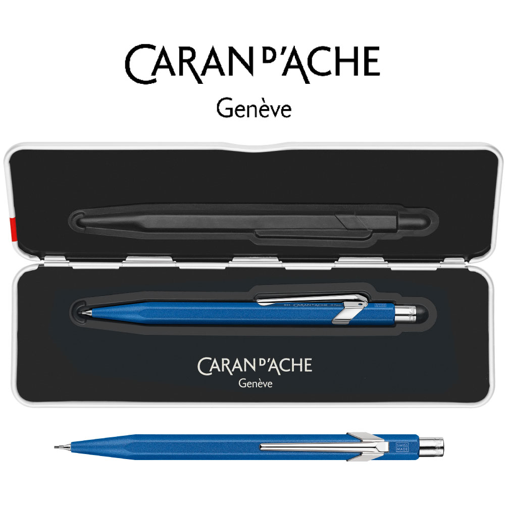 カランダッシュ ペンシル Caran d'Ache 849 COLORMAT-X カラーマット カランダッシュ メカニカルペンシル カランダッシュ 849 文具 ギフト シャーペン シャープペンシル 筆記用具 プレゼント 記念品 入学祝 卒業祝 就職 MF0844-635 0.5mm ギフトセット スリムパック