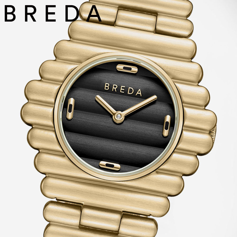 ブレダ 腕時計 BREDA CODA 1756C メンズ レディース ゴールド