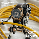 TACS 腕時計 メンズ TACS TS1803o タックス ロボトイズ 自動巻き オートマチック Bronze×Robotoys 機械式 …