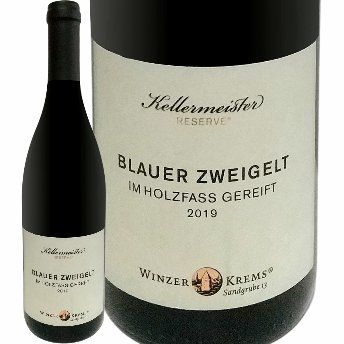 ヴィンツァー・クレムス　ブラウアー・ツヴァイゲルト・アム・ホォルツファス・ジェライフト 2019【オーストリア】【ミディアムボディ】【赤750ml】【クレムスタール】のサムネイル