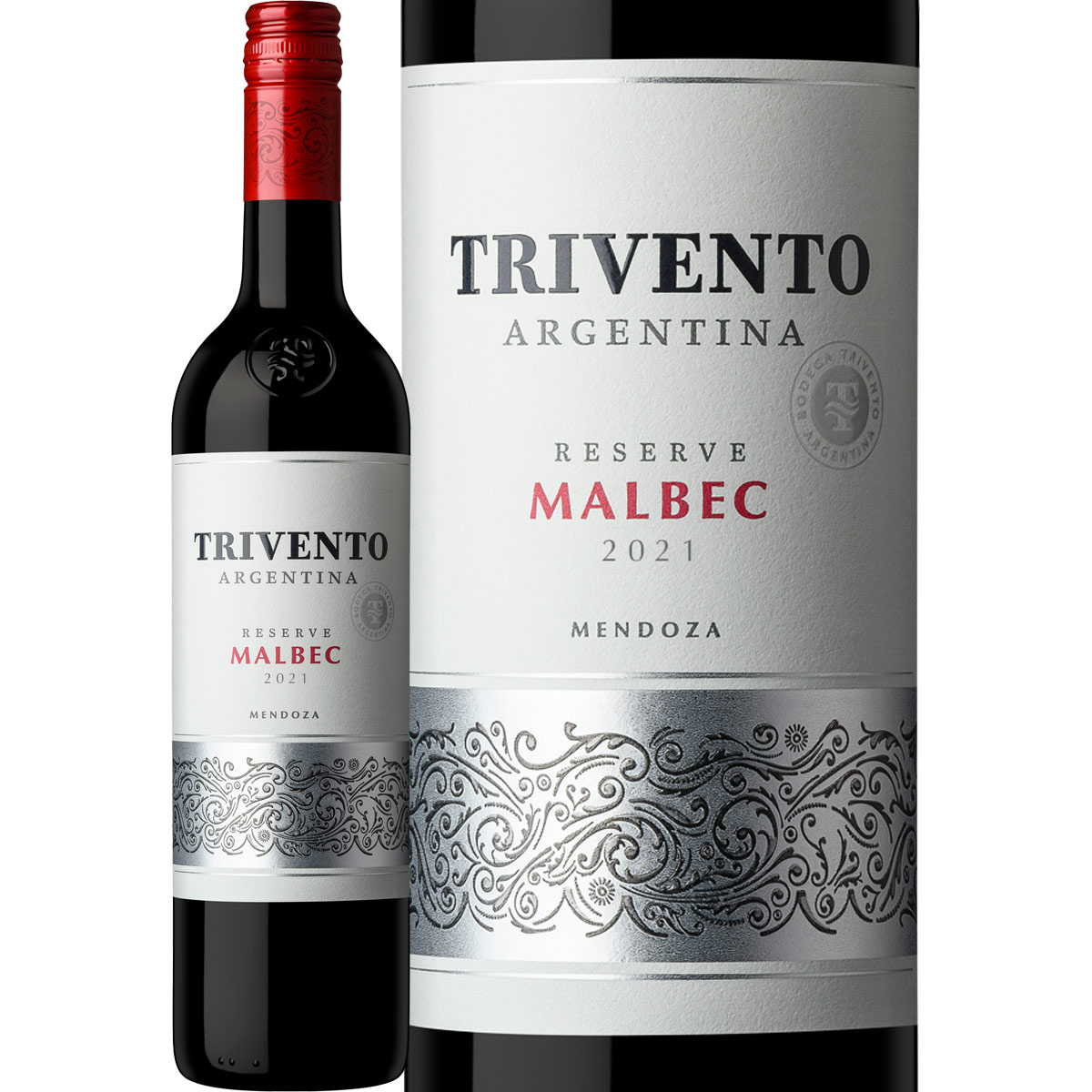 トリヴェント・リザーブ・マルベック 2021　アルゼンチン　メンドーサ　赤ワイン 辛口 750ml　92点