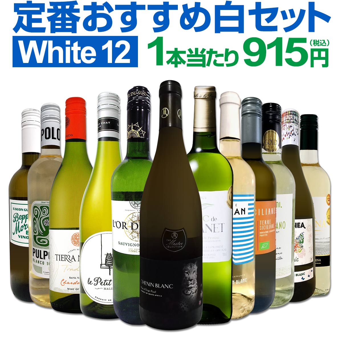 白ワイン セット 送料無料 第189弾 超特大感謝 ≪スタッフ厳選≫の 激得 白ワイン 750ml 12本セット 白 ワインセット 辛口 白ワインセット シャルドネ 金賞ワイン 飲み比べ 詰め合わせ プレゼント 贈り物 12本