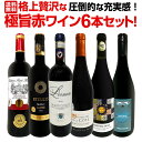 【送料無料】第13弾!圧倒的な充実感!格上贅沢な極旨赤ワイン6本セット!!